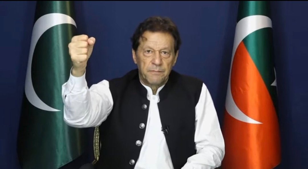 PTI chief likens current regime to Mongol emperor Ganghis Khan, which he says was spreading fear among masses.
#ReleaseImranRiazKhan
#ReleaseFauziaSiddiqi
#ActiveInsafians
#پاکستان_کا_فیصلہ_عمران_خان