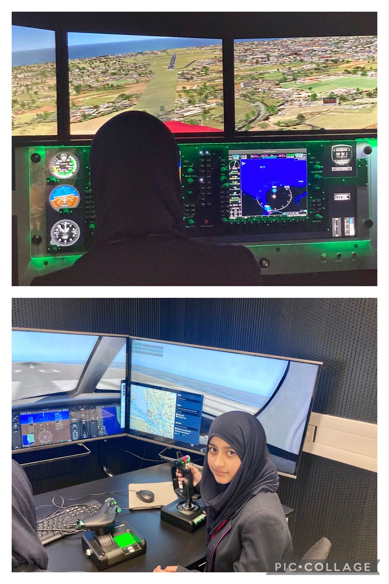 Y8 get stuck in <a href="/teentechevent/">TeenTech</a> having a go at a flight simulation @UCLAN! #wearestar