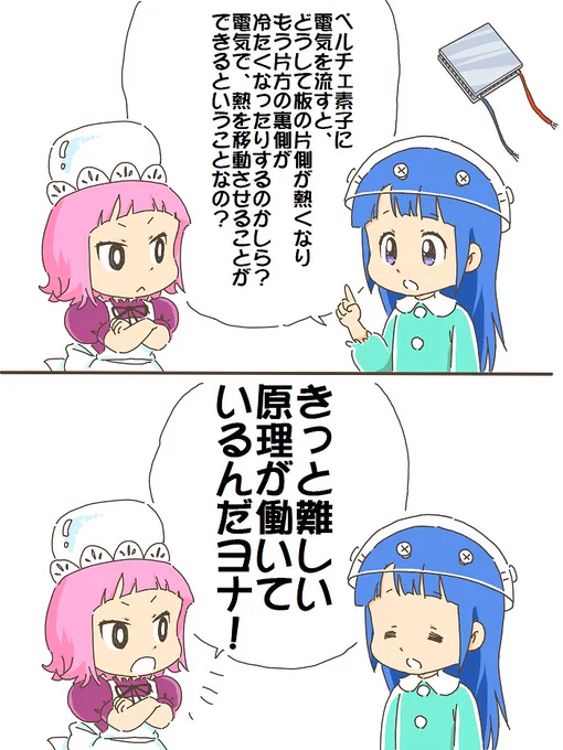 売れのこったブラウン管のおはなし。(760)

ペルチェ素子の原理 