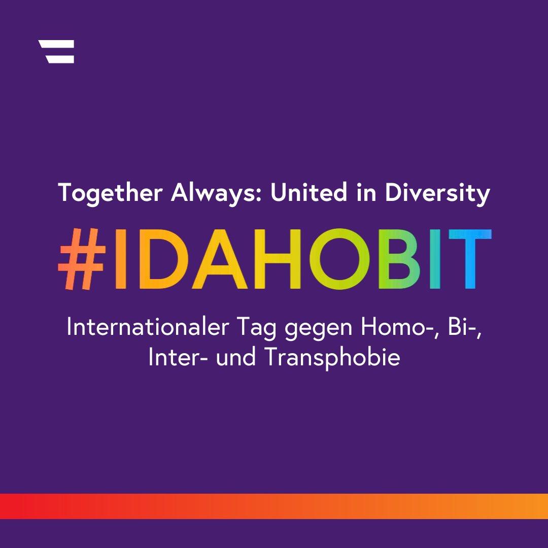 AustriaInCH's tweet photo. Heute ist der Internationale Tag gegen Homo-, Bi-, Inter- und Transphobie #IDAHOBIT 🏳️🌈
🇦🇹 engagiert sich international für den Schutz und die Rechte von LGBTIQ+ Personen in allen multilateralen Foren.
Unser Motto „Together always: United in Diversity“
#SpreadLoveNotHate https://t.co/DaUvp3GkUU