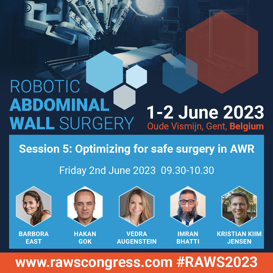 Safe surgery is a good surgery… it is my huge pleasure to speak about mesh choice in AWR at the epic RAWS conference. #RAWS #HerniaFamily #Mesh #ItsNotJustAHernia