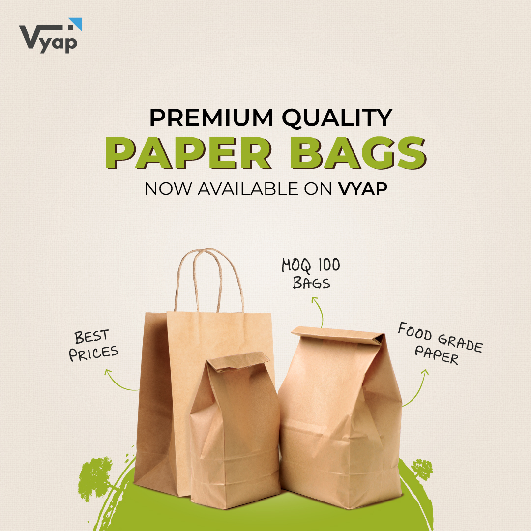 vyap_in's tweet photo. Elevate your restaurant's brand image with premium quality bags.
Now available on Vyap!
To order visit: https://t.co/ziPuLRyQim
#restaurant #marketplace #vyap https://t.co/9oy82YATCY