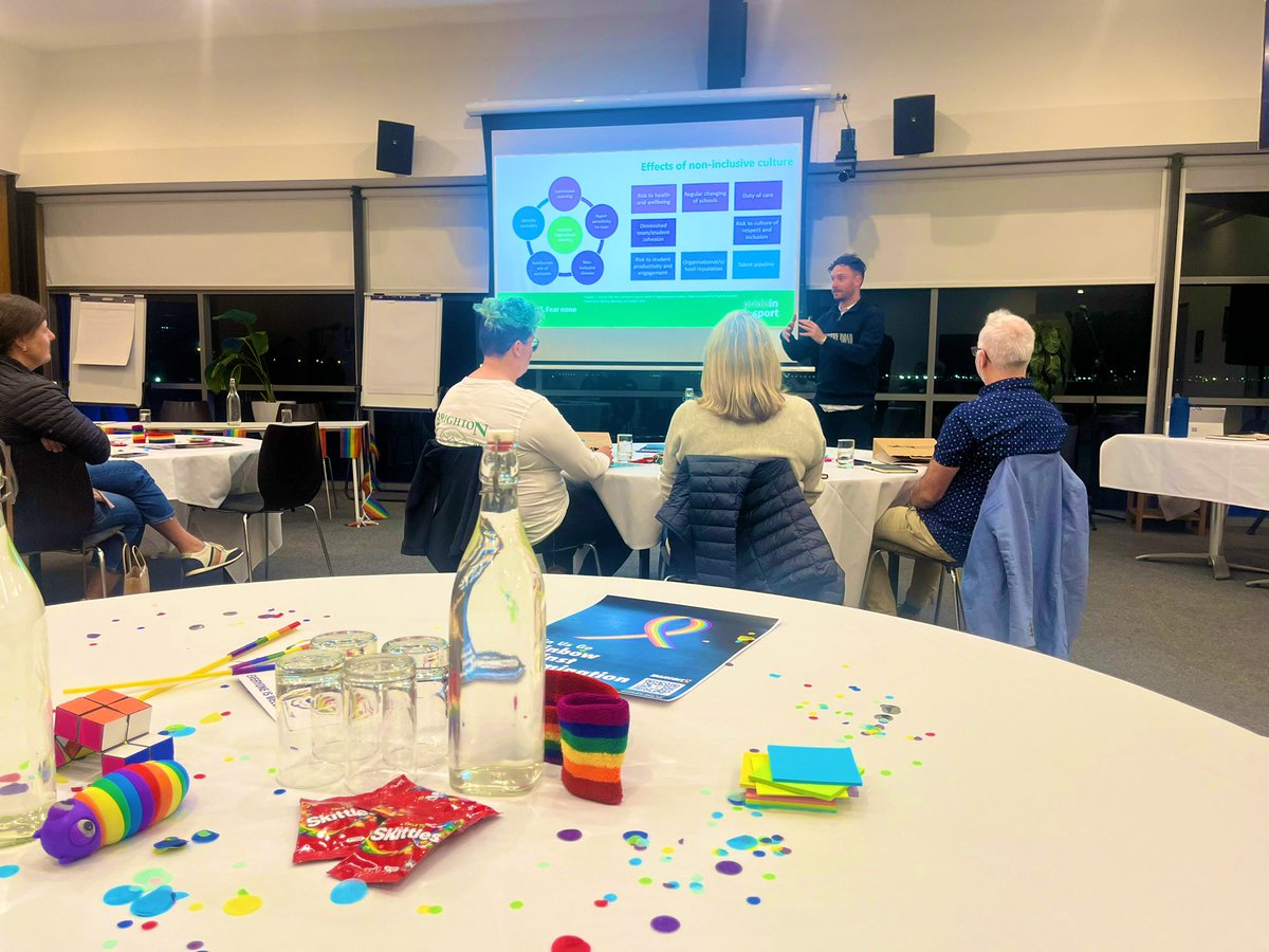 emjaya's tweet photo. Great to have Pride in Sport facilitating our “Ask the Question” session tonight including awareness and a great practical panel, bringing together staff, industry and members to begin the conversation! ❤️💛🏳️‍🌈@LifeSavingVic @ESF_Victoria #IDAHOBIT2023 #pride #prideinsportau https://t.co/VdbRS0s0ee