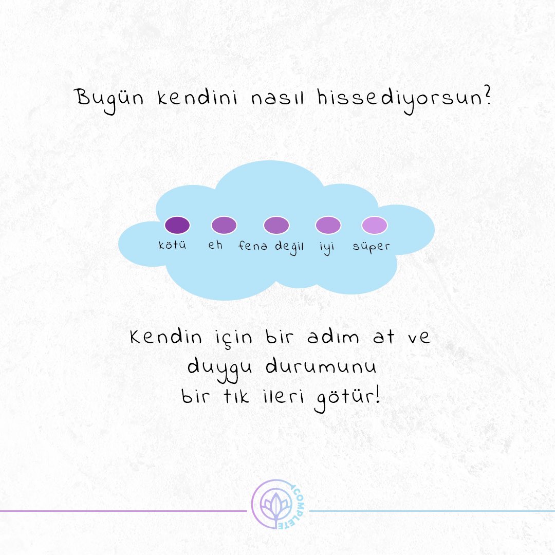 Günün hatırlatması🌝

Bugün kendine ‘’Senin için ne yapabilirim?’’ diye sordun mu? Eğer sormadıysan şimdi tam zamanı..

#complete #gününhatırlatması #motivasyon #iyihisset #psikoloji