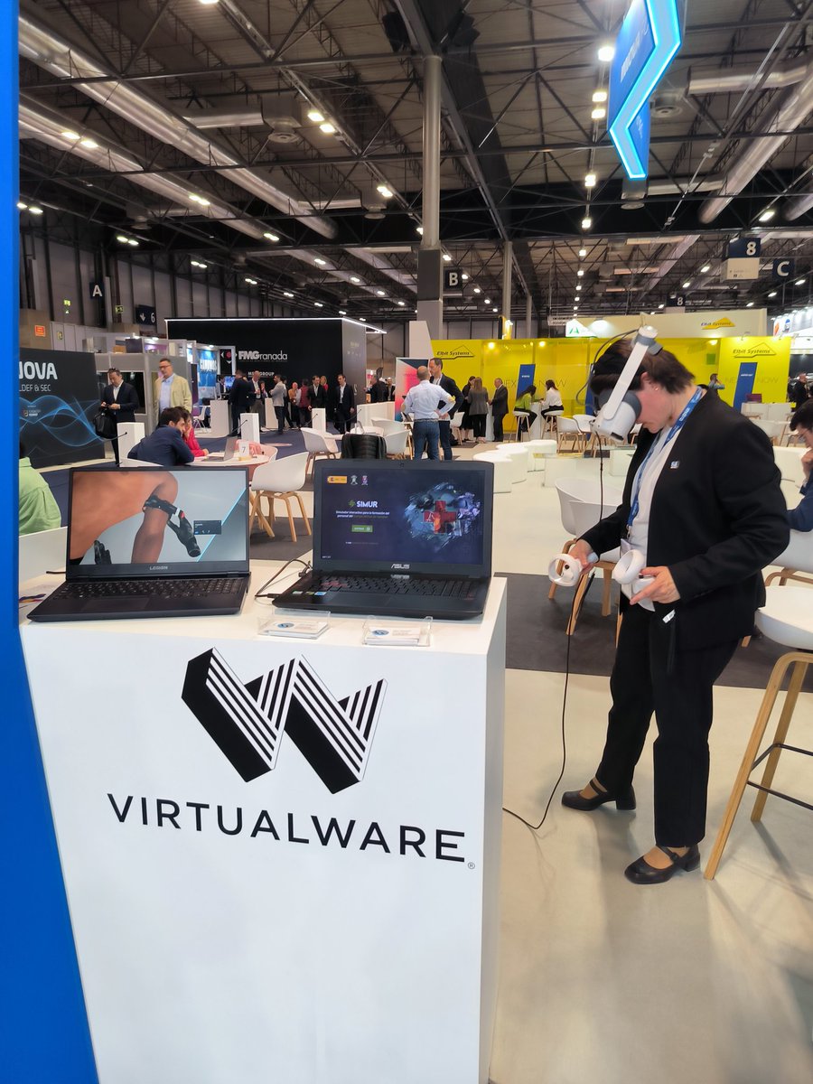 VIROOXR's tweet image. This week #VIROO is attending @FEINDEF_ at @IFEMA
📅 May 17-19

Our aim is to innovate, cooperate and share knowledge internationally, as a global response to security.
We will be there to showcase our #VRPlatform. Come and discover VIROO! Booth 12 at #INNOVA

#VRforDefense #VR