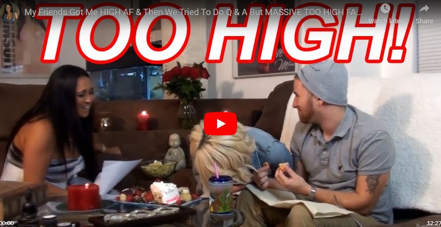 👉👉👉👉My Friends Got Me HIGH AF &amp; Then We Tried To Do Q &amp; A But MASSIVE TOO HIGH FAIL! LOL
👇👇👇👇👇👇👇👇👇
youtu.be/4Ew_v3NqSfA