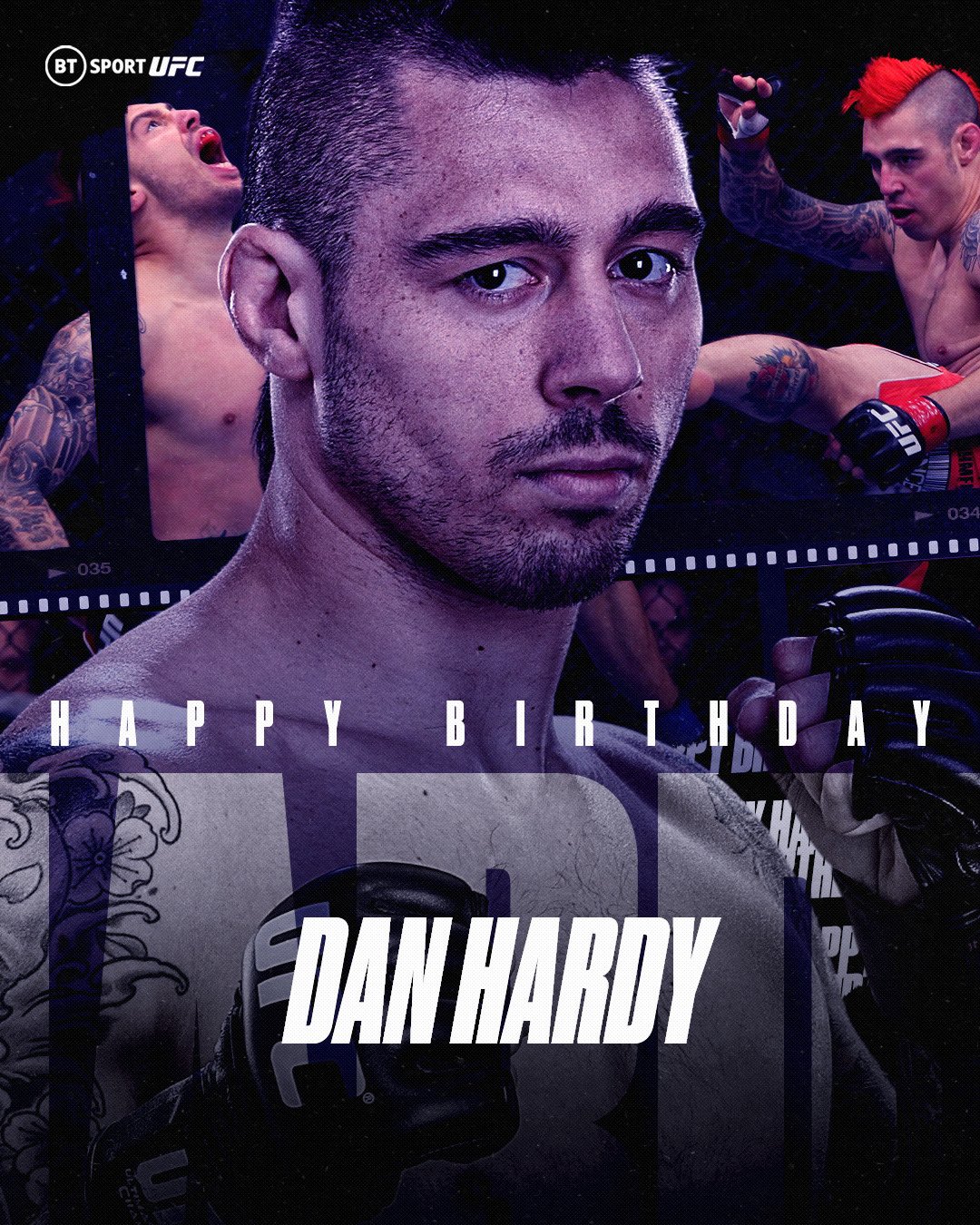 Happy 41st birthday to the one-and-only Dan Hardy! The best analyst in the game   Enjoy the day  