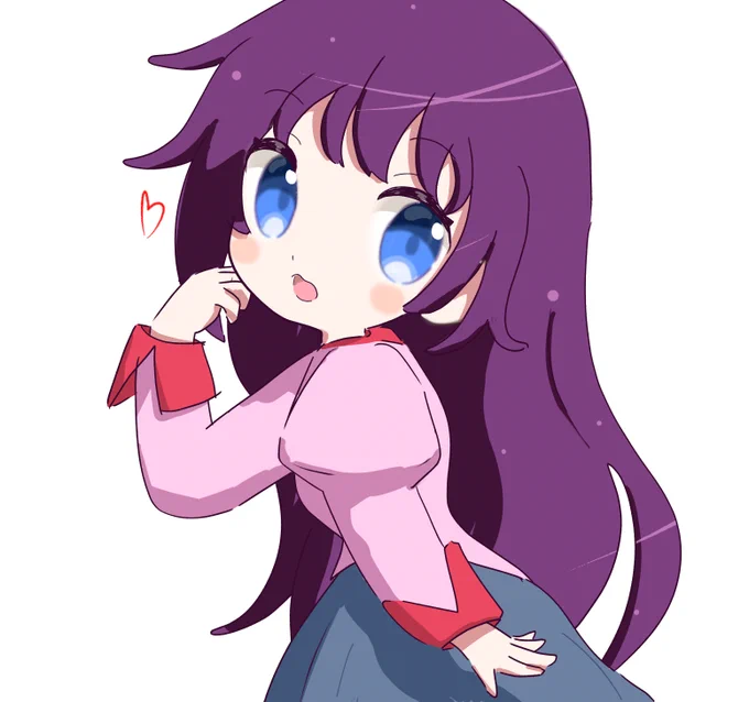 「あら、ゴミ…」「阿良々木君おはようございます」久しぶりに描きたくなったがはらさんニョロ(=゜ω゜)ノウニャンコ#戦場ヶ原ひたぎ #化物語 