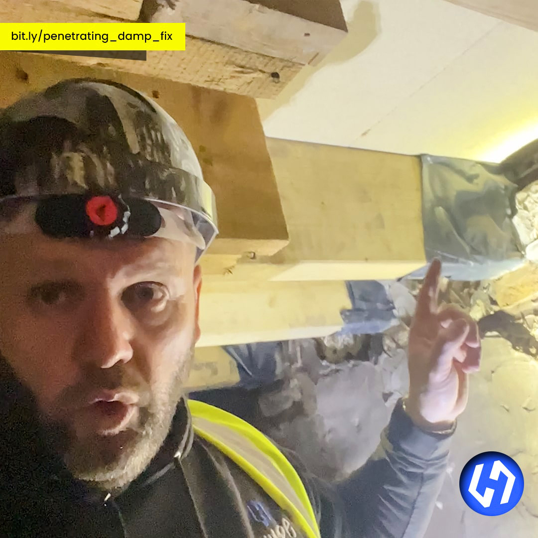 HYPE_Building's tweet photo. How do you protect floor joists against #penetratingdamp? With DPM and a staple gun!

This is a Building Control approved method 👌

p.s. if anyone needs help wrapping Christmas presents, we're available late December 🤣

#damp #dampproofing #dampproof #homeowner #landlord https://t.co/EPahXwrRu2