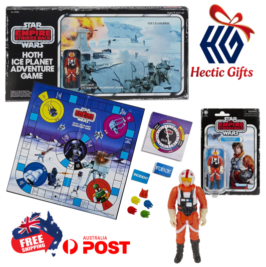 NEW Kenner -Star Wars The Empire Strikes Back - Hoth Ice Planet Retro Board Game

ow.ly/rJRZ50LhT2a

#New #HecticGifts #Kenner #StarWars #TheEmpireStrikesBack #HothIcePlanet #Retro #Eighties #LimitedEdition #BoardGame #Bonus #LukeSkywalker #ActionFigure