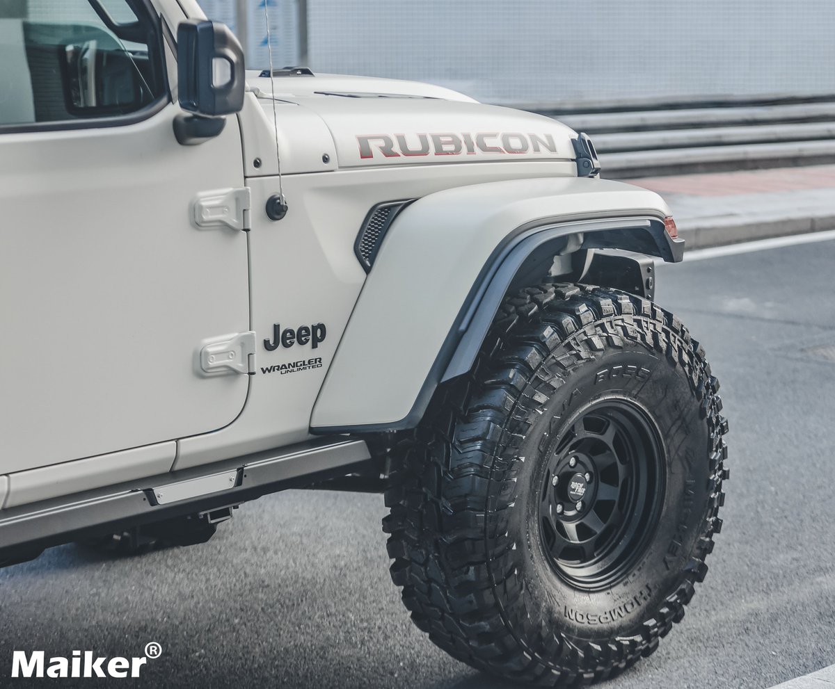 maike_auto's tweet photo. Maiker Extension Fender Trim&amp;Side Step Bar With Light On JT 
#maiker #maikeauto #JK #jeep #wrangler #gladiatorjt #offroad https://t.co/GhG2BqQ8iT