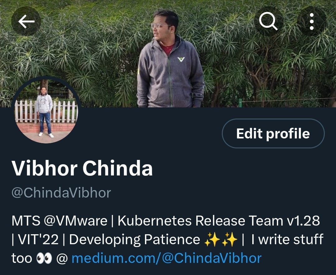 Vibhor Chinda tweet media