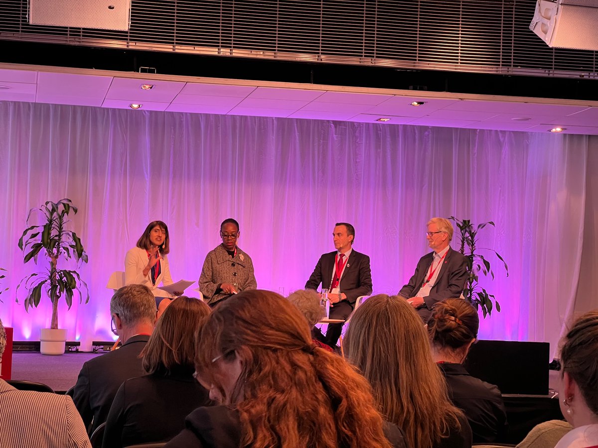 Great closing panel at @SIPRIorg #sthlmforum, moderated by @Pincollacott, Executive Director of @mercycorps in Europe, with panelists @daniels_ugochi, @Habibmayar, and @dansmith2020, reflecting on overarching lessons and new ideas emerging from three great days of sessions.