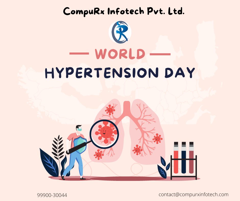 compurxinfotech's tweet photo. #World #Hypertension Day is observed to highlight the #importance of hypertension control and raise #awareness of the causes and risks associated with high blood #pressure.
#healthcare #medical #hypertension
#doctor #hypertensionday2023
https://t.co/1bLdWpo2D0 https://t.co/LDbJkq6TNG