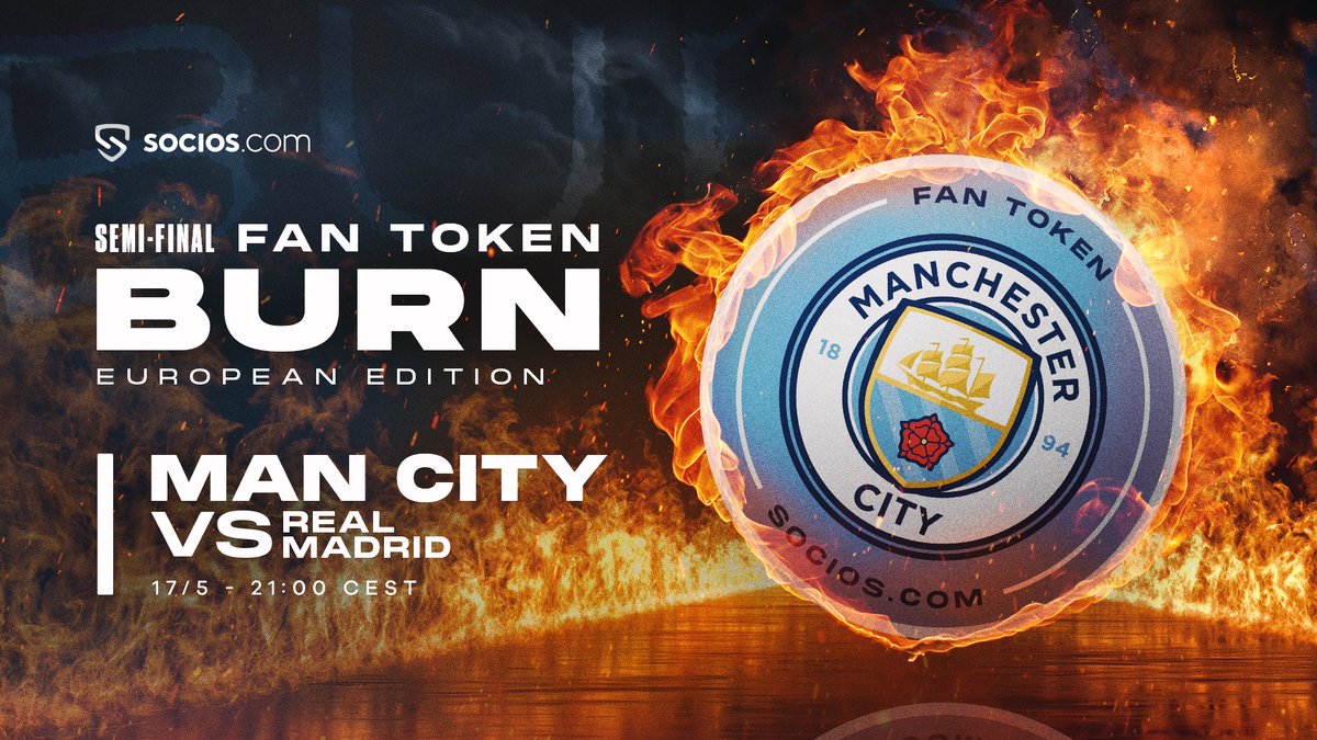 The heat is rising in Manchester! 🌡️

Your score predictions for #CityRM? 👇

#theBURN #UCL