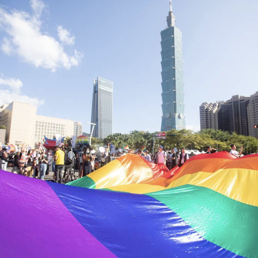 MOFA_Taiwan's tweet photo. #Taiwan🇹🇼 is proud to be the 1st country in #Asia to grant same-sex couples full adoption rights. The bill passed ahead of #IDAHOT🏳️‍🌈 is further proof of our resolve to respect #LGBTQI+ rights &amp; dignity while building a world of love &amp; justice. https://t.co/5Vk8AQzBCg