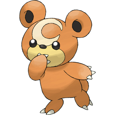 truepokemonfact's tweet photo. Teddiursa (Normal Type) can have the ability Honey-gather and has never picked himself up he's just getting fat being capt. #pokemon https://t.co/rj7RDqN7Tu