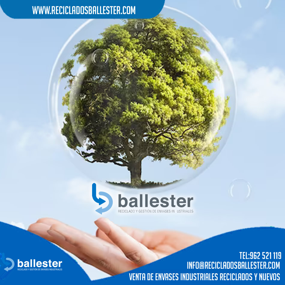 "Reciclados Ballester: Líderes en soluciones ecológicas. Opta por nuestros envases de 1000 litros y sé parte del cambio hacia un futuro más sostenible."

Limpieza y Venta de Contenedores 
lnkd.in/dJt998e

#reciclaje #valencia #medioambiente #Envases #empresas #residuos