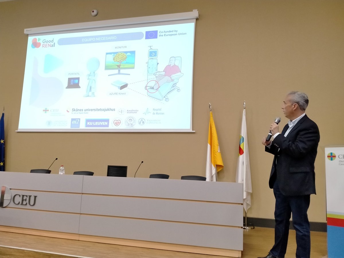 AliciaTestal's tweet photo. Very interesting José Antonio Lozano Quilis @Institutoai2upv : Aims and limitations to have an educational virtual reality platform for intradialysis games  @goodrenal @CienciaUCHCEU @AvesaniCarla @HospitalManises @Pat_Mesa_Gresa @VasilikiMch https://t.co/TnwgV56dTs