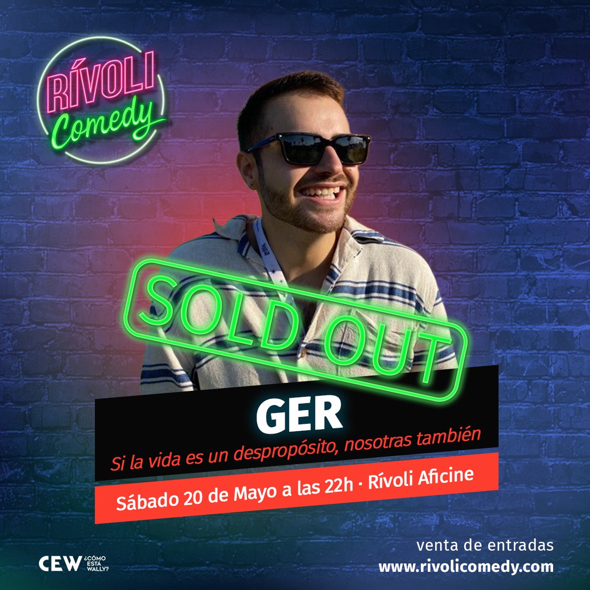 Todo listo para liarla con nuestra
#mocatriz favorita, <a href="/gersanc_/">GER</a> 🤘🏻.

Más en rivolicomedy.com

#Ger #SoldOut #RívoliComedy #Comedia #Mallorca
#Palma #Risas
