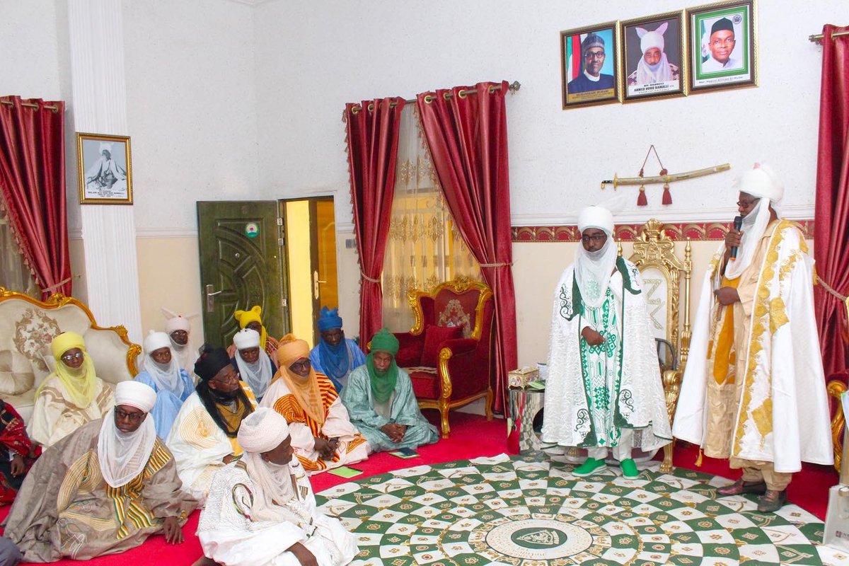 centre4girlsed's tweet photo. The Director Centre for Girls' Education, Hajiya Habiba Mohammed led a delegation to witness the formal investiture of His Royal Highness Amb. Ahmad Nuhu Bamalli CFR as the Chairman, Board of Standtall Africa Initiative, https://t.co/mHPhNI1TUi