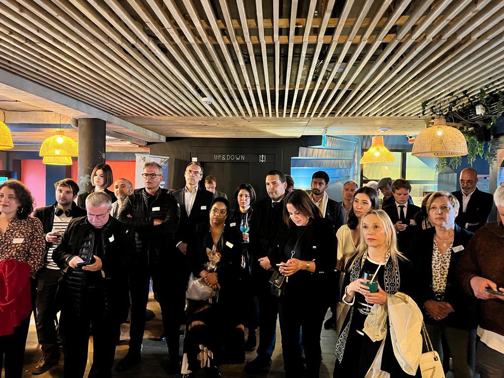 🚀 Superbe soirée pour les « Rencontres des Acteurs Territoriaux » à Saint-Cloud.
👥 Plus de 80 participants issus des secteurs privés comme publics. De beaux échanges.
🇫🇷 L’occasion d’officialiser le lancement de l’Association des Élus de France du 92 présidée par <a href="/SachaGaillard/">Sacha Gaillard</a>