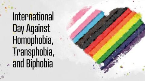 Wear rainbow colours to support all people today.