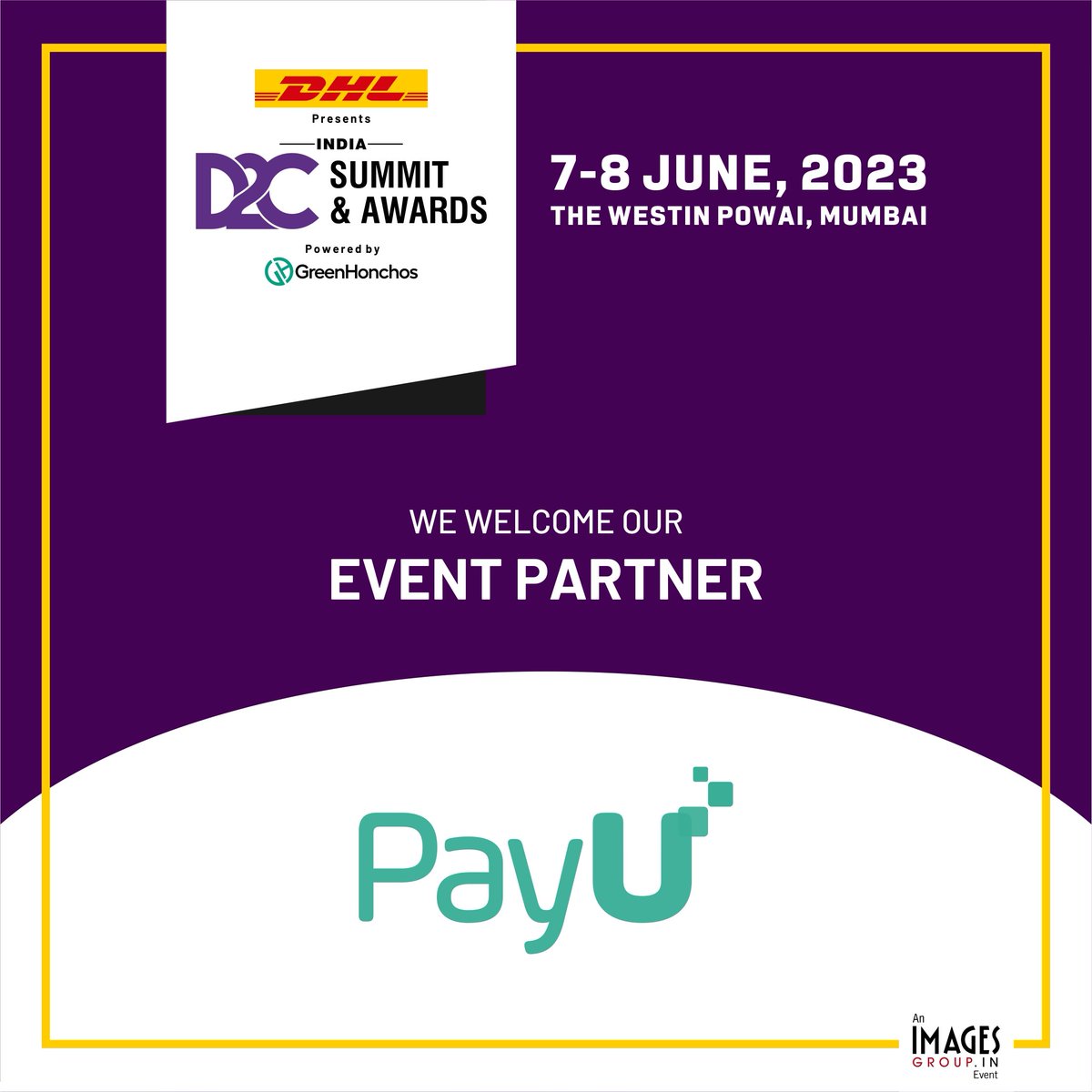 We're delighted to announce PayU as our #EventPartner at 
#IndiaD2CSummit2023!

📅 - 7th & 8th June, 2023
📍- The Westin Powai, Mumbai

👉Reserve your seat now!
lnkd.in/dPMCdiuq

#d2c #d2csummit #retailindustry #ecommerce #businessgrowth #directtoconsumer #indiad2csummit