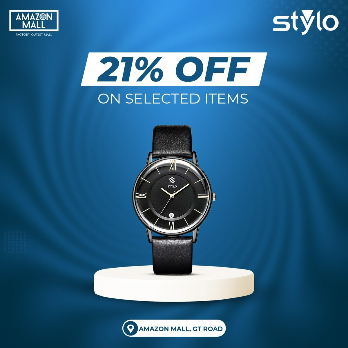 amazonmallpk's tweet photo. 🔥 Stylo 🔥
21% OFF *ON SELECTED ITEMS!
Location📍Ground Floor, Amazon Outlet Mall, GT Road.
#amazon #amazonmall #amazonmallgtroad #luxurylife #stylo #stylopakistan
#fyp #trending #fyp #sale #stylo #stylopakistan #styloamazonmall https://t.co/LaME75lcQE
