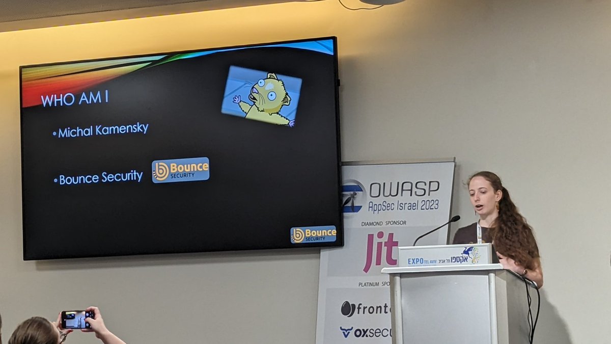 Fantastic talk from @BounceMichal at #AppSecIL, on Omniscient AppSec - how to build customized, continuous security verification that produces great value.