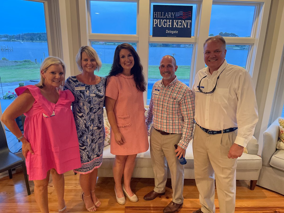 Honored by the support in White Stone last night for our campaign! We were grateful to welcome our Attorney General <a href="/JasonMiyaresVA/">Jason Miyares</a> and Senator <a href="/ryanmcdougle/">Ryan McDougle</a>. We appreciate their service to the NNK &amp; Virginia.

Special thank you to the Dew’s for being incredible hosts!