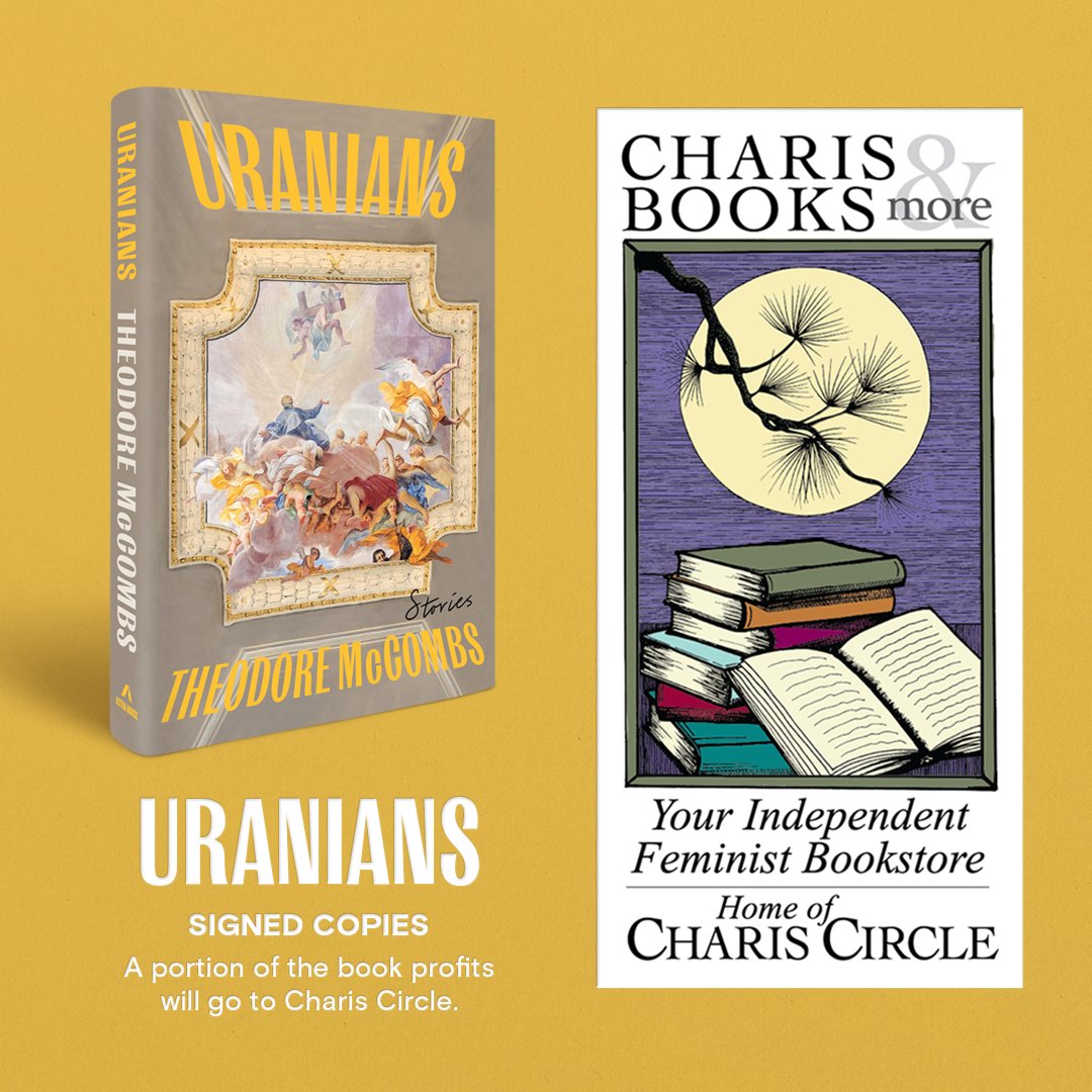 mrbruff's tweet photo. Hi everyone! For the next two weeks, you can preorder a signed copy of my debut #Uranians through Charis Books &amp; More, a queer-owned, feminist indie bookstore in Decatur, GA, and a portion of sales will go toward their trans/GNC programming (1/3) https://t.co/WWTNOx273o
