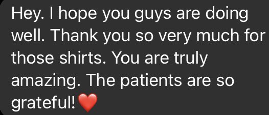 We love to hear feedback about our Unzip/Unsnap Your Superpower t-shirts. 
We recently donated t-shirts made to accommodate dialysis lines. We are thrilled to hear they are helping to make the lives of dialysis patients easier. 
#unsnapyoursuperpowers
#unzipyoursuperpowers