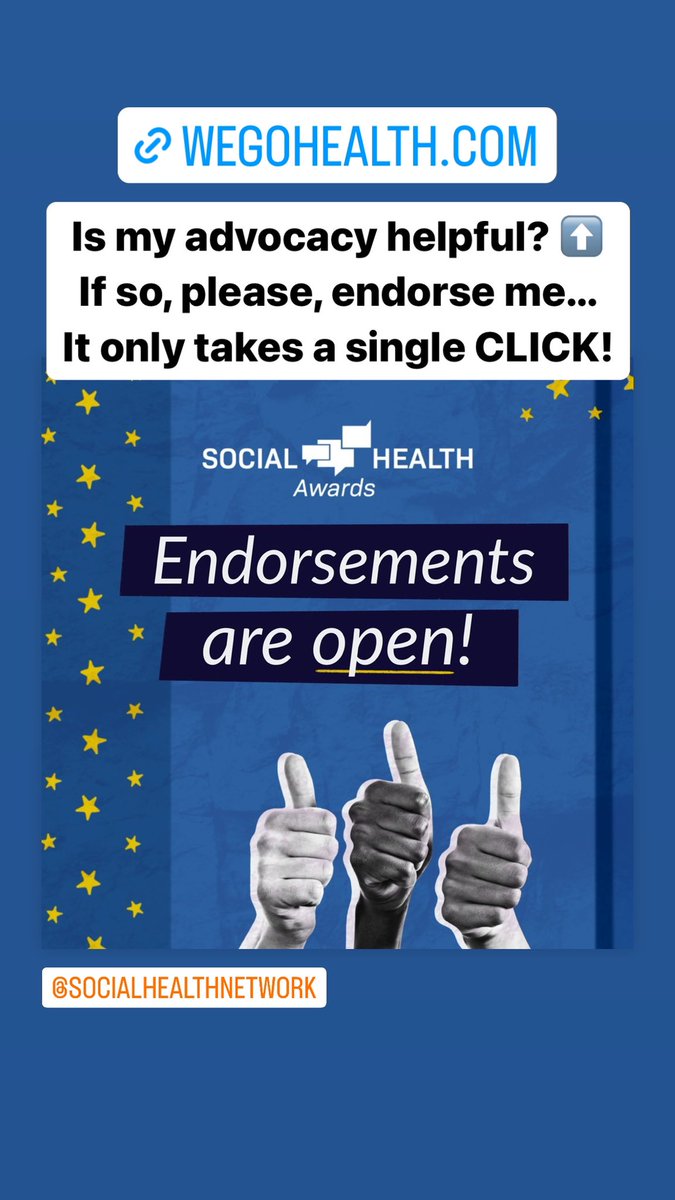lynnjulian007's tweet photo. Has my advocacy been helpful? 🗣️
If so, please, endorse me, thanks!🙏🏼
ONLY name, email and one click…
No further contact. Email is only
so you can only vote once.😉
https://t.co/hM7OmkFJca @HealthUnion
#LynnJulian #PatientAdvocate
#SocialHealthNetWork #HealthUnion https://t.co/619yRAf3g7
