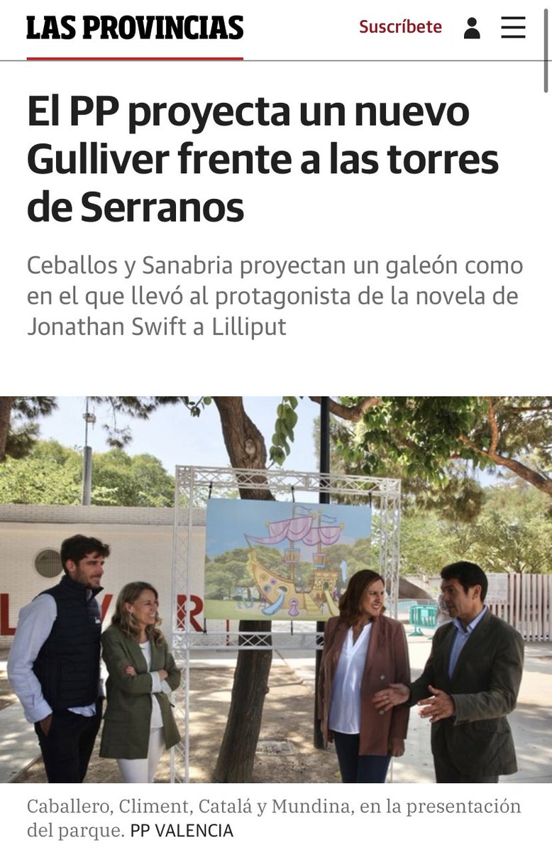 joanribo's tweet image. Ens alegrem que la candidata del PP ens copie, però almenys que ho faça bé

👎🏽 La seua promesa no sols significaria un gran greuge per al veïnat de #Natzaret, sinó que faria perdre a #València una subvenció d'Europa de 4 milions: on la dreta vol copiar la proposta, no es pot fer