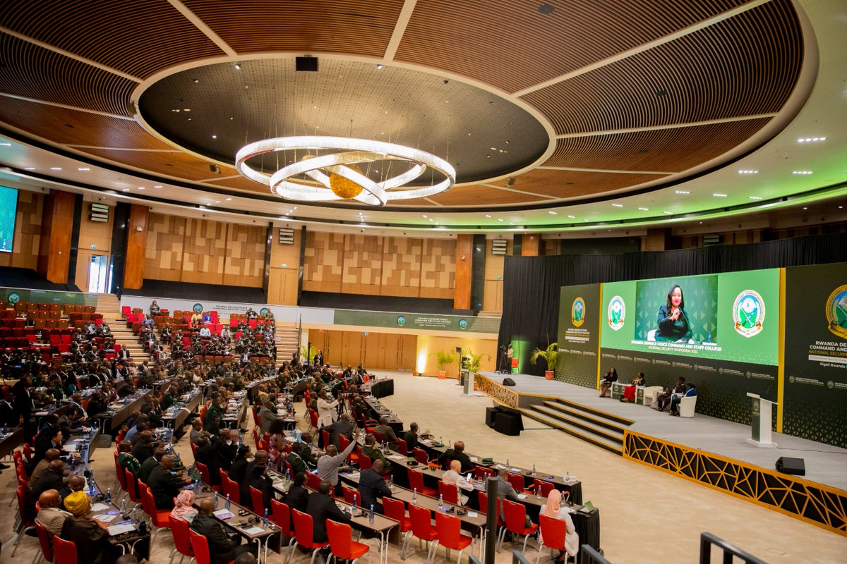 gahigip's tweet photo. "Today, PS @MukekaClem participated in the 10th National Security Symposium 2023. Panelists shared their views and experience on “Migration and Brain Drain: Strategic Options for Africa” #NSS2023 https://t.co/CLhbBZTD26"