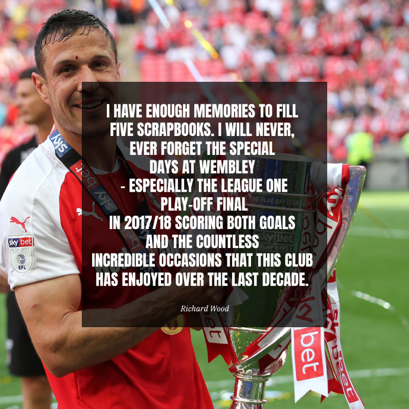 RotherhamUnited's tweet photo. READ | Richard Wood - Open Letter

Departing club captain Richard Wood has asked us to publicise the following Open Letter to Rotherham United supporters on his behalf...

#rufc | #ForeverTogetherForeverProud