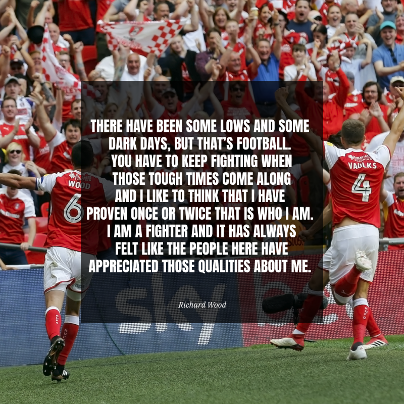 RotherhamUnited's tweet photo. READ | Richard Wood - Open Letter

Departing club captain Richard Wood has asked us to publicise the following Open Letter to Rotherham United supporters on his behalf...

#rufc | #ForeverTogetherForeverProud