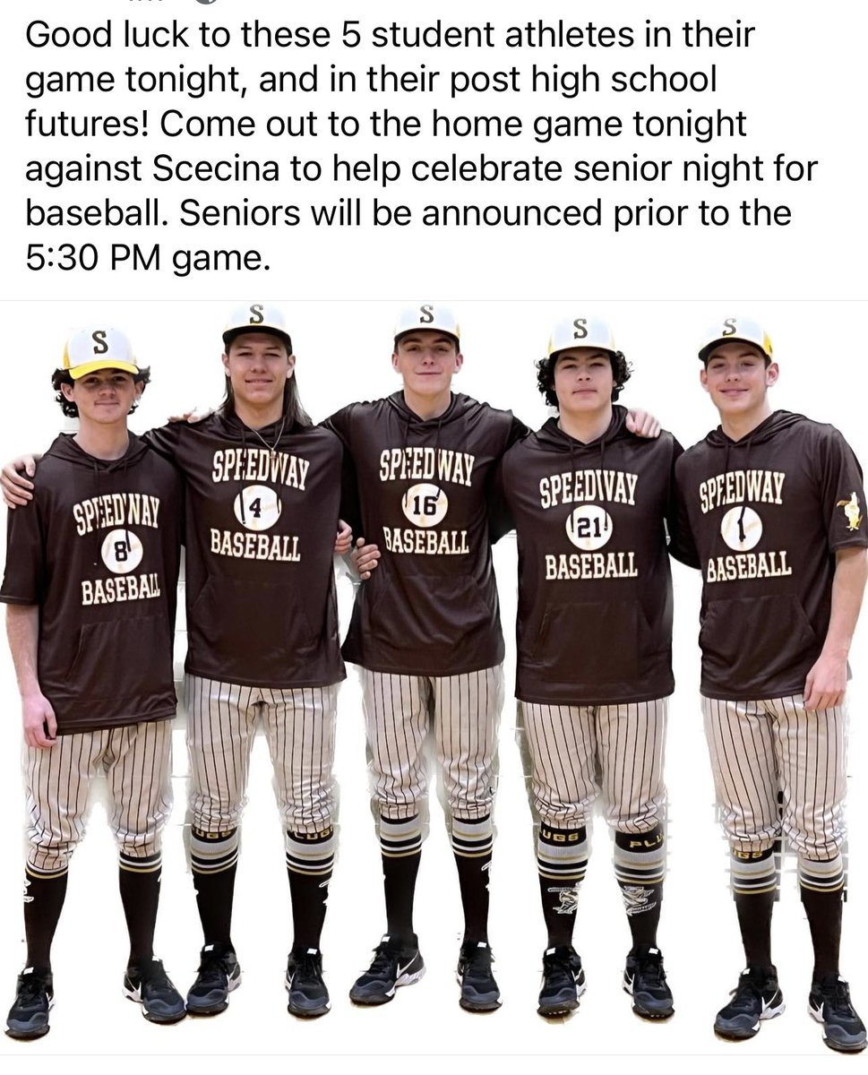 Speedway Boosters tweet media