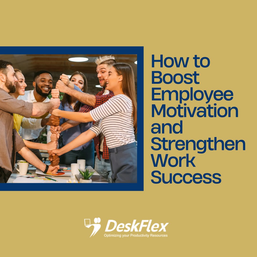 DeskFlex1's tweet image. Every employee is a valuable asset to any organization. Boosting their motivation makes them dedicated at work, which is essential for success and growth. But how are we going to do that? Learn about it here: bit.ly/3nXBViq  #roombookingsystem #roombookingsoftware