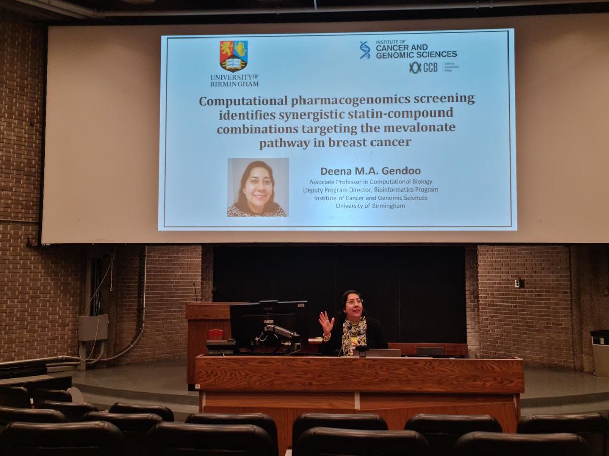 DGendoo's tweet photo. Excited to present our Nature Communications paper at GLBIO2023 in Montreal, looking at integrative pharmacogenomics to target breast cancer pathways! #GLBIO #pharmacogenomics #bioinformatics #cancerresearch #breastcancer #drugdiscovery #organoids #celllines https://t.co/VpYVujdSB7