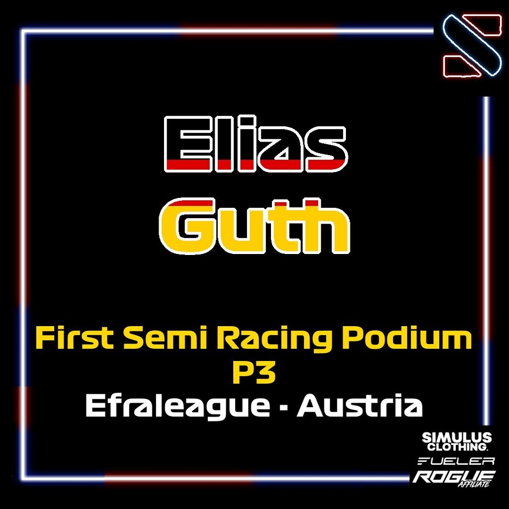 First of many for our newest german driver @elias_guth66racing_esport 
Great job buddy 🔥

#WeAreSemiRacing instagr.am/p/CsWWfZhtnOv/