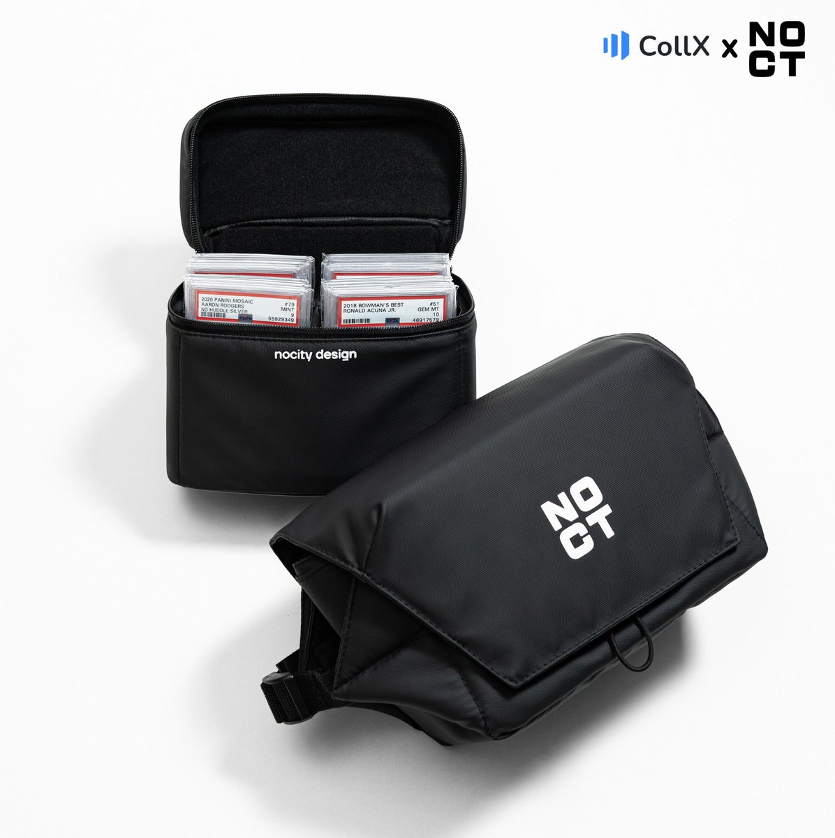 CollX_App's tweet photo. Win a @nocitydesign 'Gem Sling" bag! Contest happening over on our Instagram page! 

We will pick a winner on Thursday, May 25th! The Gem Sling bag fits up to 30 graded slabs.

➡️ Enter the contest here: https://t.co/rJIB80xmB3 https://t.co/YhlxIPKltW