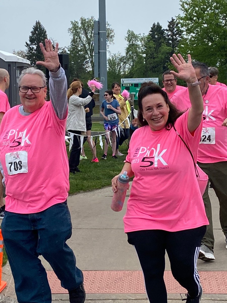 This past weekend, we were honored to participate in the Oak Brook Park DIstrict Pink 5K run/walk. Enjoy these photos from the event.