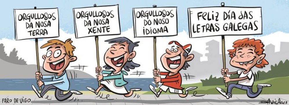 ChambrasGalegas's tweet image. Orgullosos do noso!
Feliz día das #LetrasGalegas
#QueremosGalego #GústameOGalego #LinguaGalega  #OGalego #DíaDasLetrasGalegas