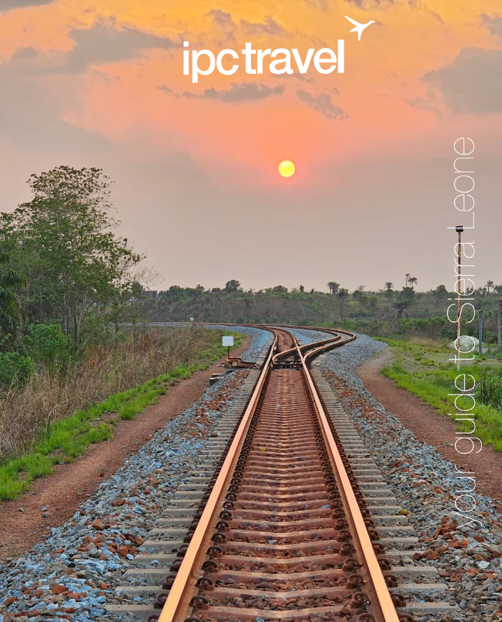 IPCTravelAgency's tweet photo. 🌅🚂 There's nothing quite like the beauty of a railway track during sunset! 😍🌇
#IPCTravelAgency #yourguidetosierraleone #sierraleone #tourism #travel #sunst https://t.co/VEgUN1bp0U