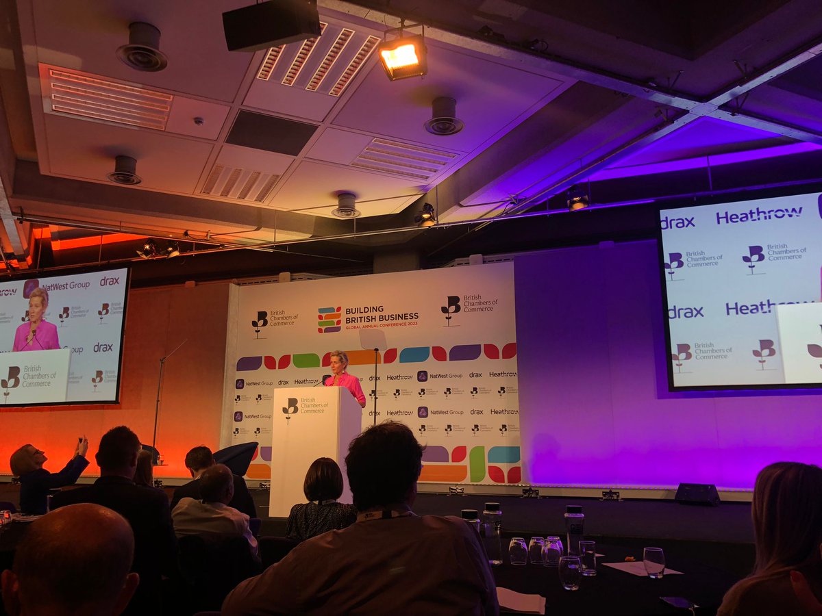 🗣️In the BCC closing speech, Baroness Martha Lane Fox CBE said:

"We need diversity, sustainability and resilience of our people and businesses. Work and productivity will change and we need to embrace technology."

#BCCCONF