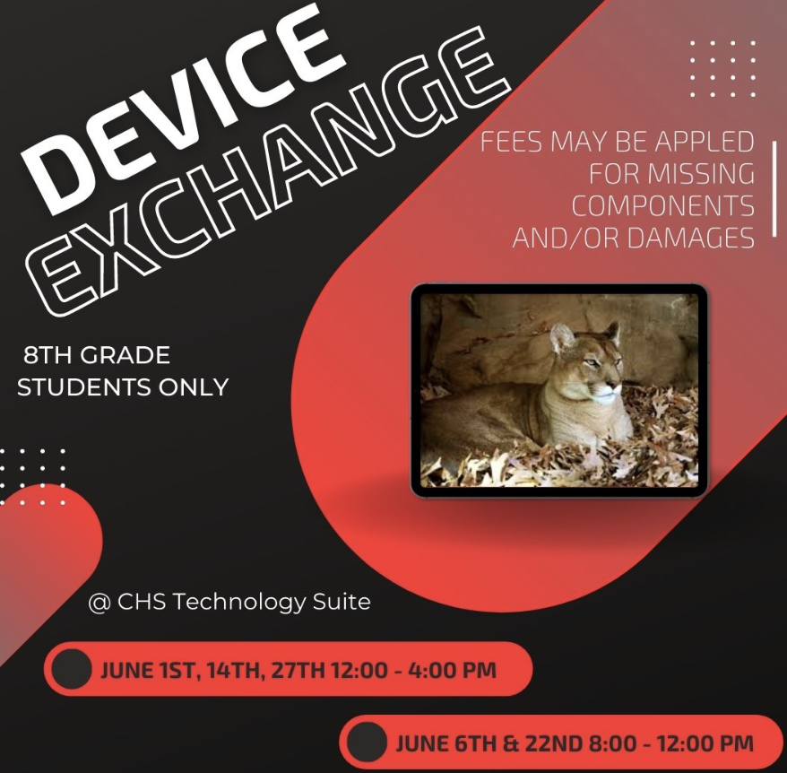 EdTechCISD's tweet photo. Device Exchange Dates for Incoming 9th Graders

Fechas de intercambio de dispositivos para estudiantes entrantes de noveno grado https://t.co/AAd3Qs8l15