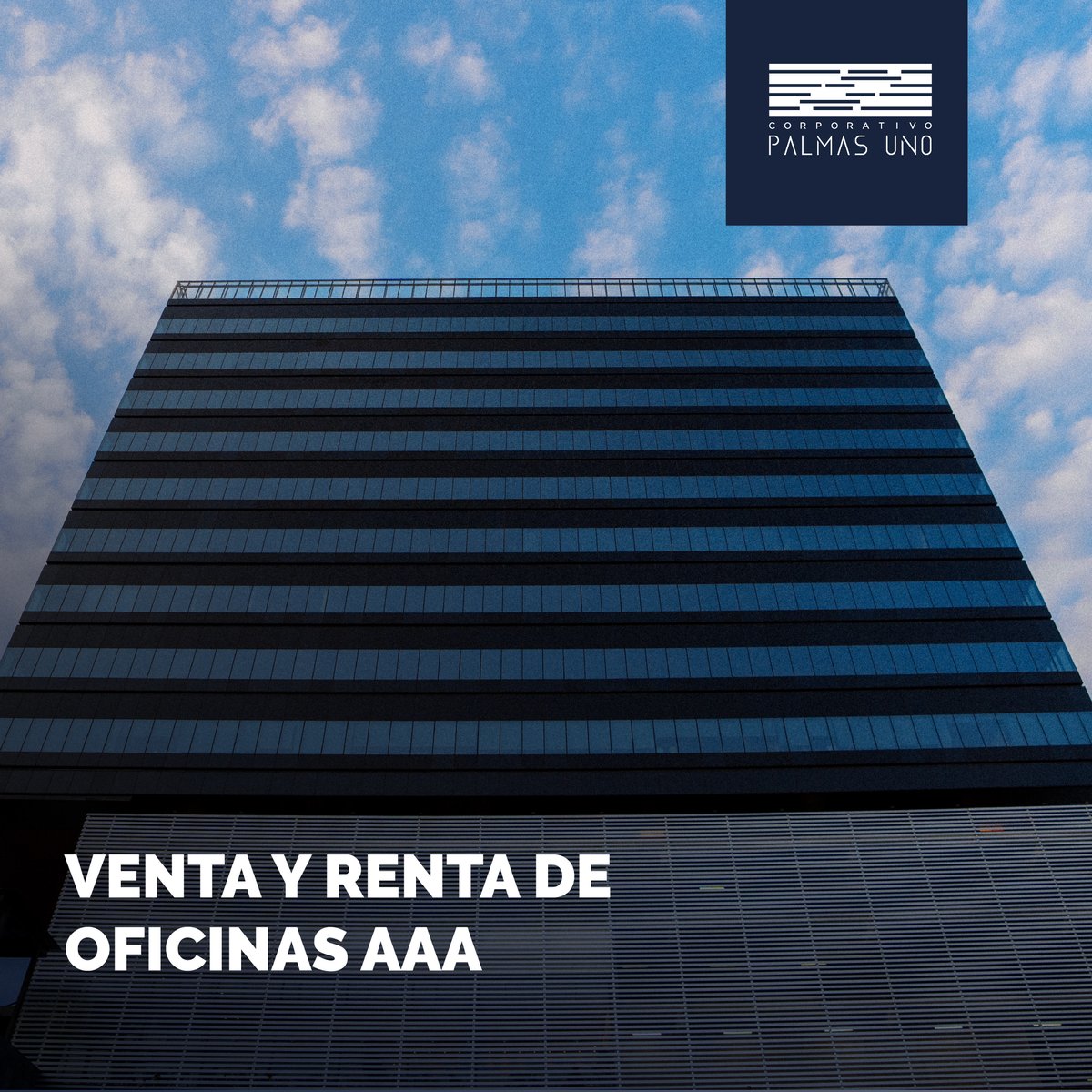 Conoce #PALMASUNO
Venta y renta de oficinas de lujo en #INTERLOMAS
Un desarrollo de espacios corporativos AAA para usos mixtos, ideal para adaptar sus interiores de acuerdo a las necesidades de tu negocio.
corporativopalmas-uno.mx