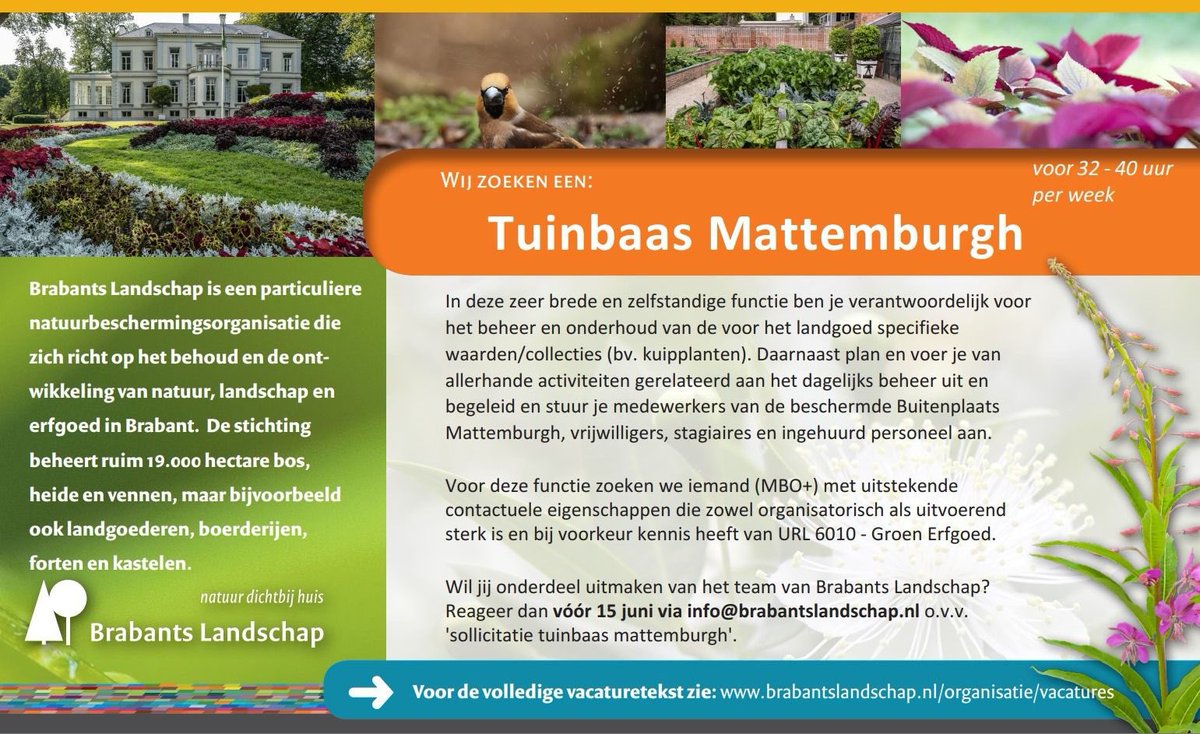 Iets voor jou????
@Brab_Landschap